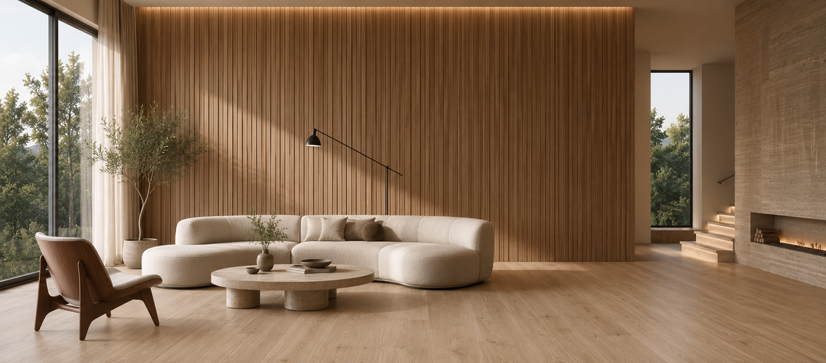 ArmorCore premium decorative wall panels collection featuring modern architectural wood wall panels for luxury residential and commercial interiors.
