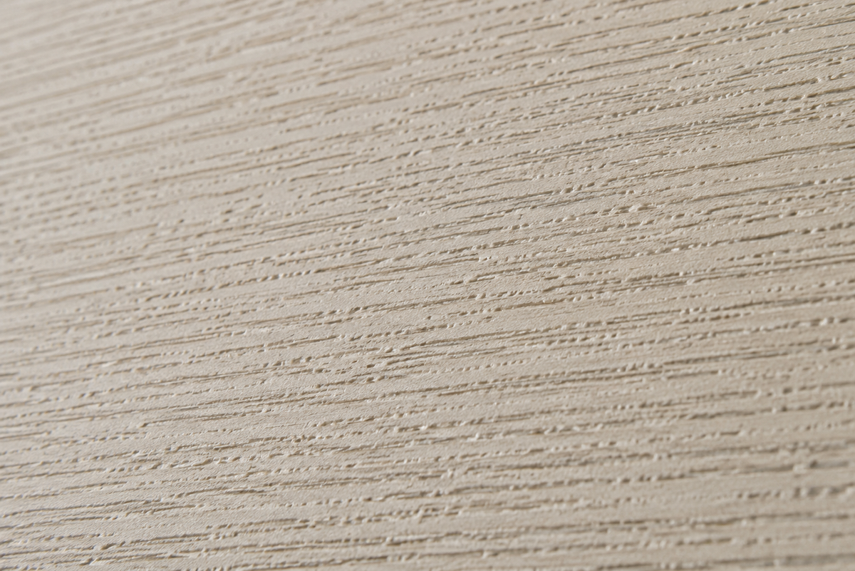 Close-up texture of ArmorCore Nordic Bark Wall Panel showing realistic bark wood grain detailing and premium matte embossing.