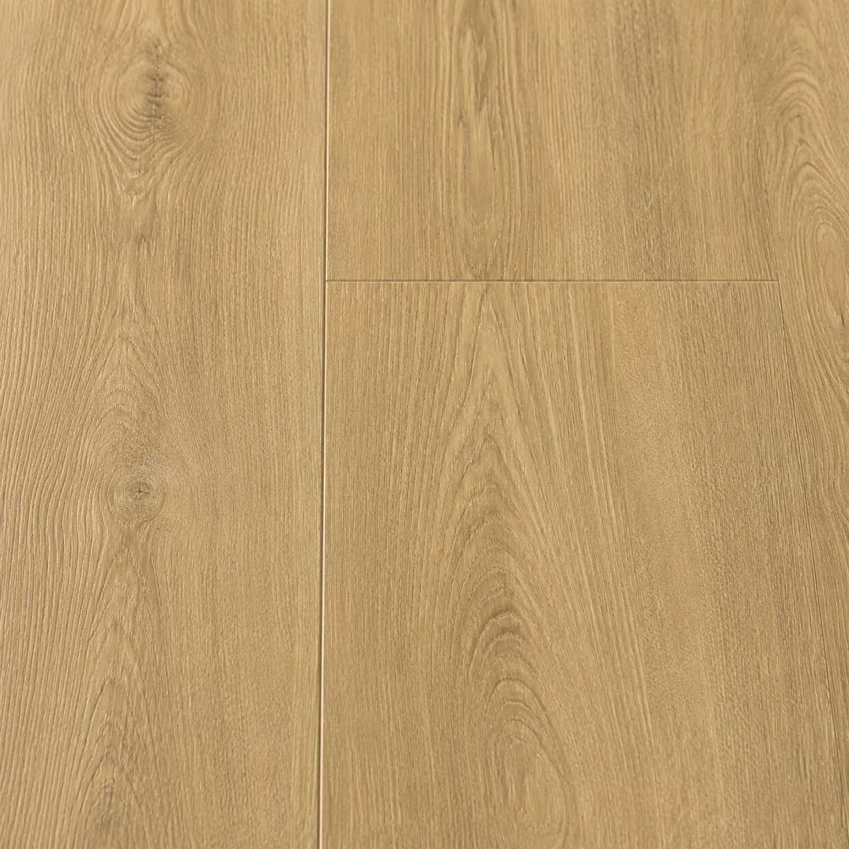 Close-up of ArmorCore Riverstone Oak Flooring highlighting authentic oak wood grain, embossed surface texture, and elegant matte finish.